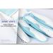 PGM Women's Golf Glove - One Pair (4 Color Options) | Improved Grip System | Cool & Comfortable White and Blue - Small - Buy Online on GoSupps.com