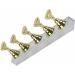 False Nail Display Stand Holder Set Nail Art Magnetic Practice Holder Exquisite Alloy Material Gold Showing Shelf - Buy Online on GoSupps.com