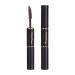 Makeup Mascara Waterproof Double Sided Eyelash Mascara for WomenEyelash Makeup Tool Long Lasting for Party Vacation Travel School Business Brown