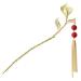 Beavorty Crystal Hair Accessories Long Hair Stick Women Hair Stick Hair Sticks for Long Hair Chinese Flower Hair Sticks Chinese Chignon Pin Ponytail Holder Women's Manual Hair Clip Plastic