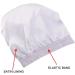 DABERVICH Satin Silk Lined Sleep Cap - Gray | Frizzy Hair Women | Shop Now - Buy Online on GoSupps.com