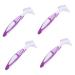 SUPVOX 4pcs Turtle Shell Cleaning Brush Fish Tank Stand Brush Hair Brush Cleaner Tortoise Accessories Turtle Shell Mud Brush Bristle Brush for Turtle Personal 16x5cmx4pcs As Shown 3x4pcs