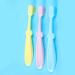 SUICRA Soft-Bristled Silicone Toothbrush Set - 3pcs Teeth Training Toothbrushes for Kids & Adults - International Shipping - Buy Online on GoSupps.com