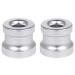 2pcs Men's Razor Stand Aluminum Alloy Safety Shaving Razor Base