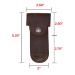 Hide & Drink Leather Double Edge Razor Protector Case & Safety Cover - Vintage Handmade Travel Essentials with 101 Year Warranty in Bourbon Brown - Buy Online on GoSupps.com