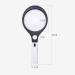 Handheld Magnifier Portable Magnifier Reading Lens Jewelry Loupe Ideal for Reading - Buy Online on GoSupps.com