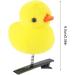 1/4 Duck Hair Clip - Yellow Duck Hairpin Cartoon Plush Hairpin | Soft Yellow Duck Animal Hair Clips Fun Hair Plush Hairpin Set Cartoon Duck Animal Headwear for Kids Women 2.56inches Yellow - Buy Online on GoSupps.com
