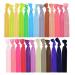 Mudder 100 Pieces Elastic Hair Ties - No Crease Ponytail Holders for Girls, Women, Teens, and Kids - Multicolor A - Buy Online on GoSupps.com
