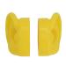 Silicone Ear Model Easy to Install Soft Reused Ear Mould Waterproof 2PCS for Acupuncture Practice for ENT Doctor