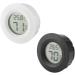 Scicalife Round Pet Digital Hygrometer | Electronic Reptile Humidity Meter - Black | 1pcs - Buy Online on GoSupps.com