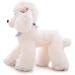 Heionia Cuddly Dog Plush Toy Kawaii Teddy Dog with Scarf (30cm) - Perfect Gift for Kids & Girls - Soft White Pudel Animal - Buy Online on GoSupps.com