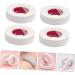 DOITOOL 6rolls Eyelash Tape Lash Extension Tape Lash Pads for Lash Extensions Make up Accessories Makeup Supplies Eyelash Beauty Tools Lifting Belt Miss Polyolefin Film White With Hole - Buy Online on GoSupps.com