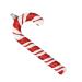 Alipis 1pc Christmas Ornaments Decor Mini Accessories Home Red Candy Tree Party Ornament Cosmetics Outdoor Red 15X7X2CM