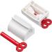 Tube Toothpaste Squeezer Toothpaste Squeezer Manual Toothpaste Squeezer Rolling Tube Toothpaste Squeezer Vertical Toothpaste Squeezer Stand Rotate Toothpaste Dispenser Toothpaste Seat Holder Blue/Gre Blue(2pcs)+green(2pcs)+red(2pcs) - Buy Online on GoSupps.com