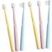 Fomiyes 24 STK Children's Travel Toothbrush Set - Ergonomic Manual Toothbrushes for Toddlers - Small Head & Lightweight - 4 Color Options - Buy Online on GoSupps.com