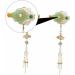 Angoily 2 Pairs Tassel Hair Clip Chinese Jade Tassel Chinese Jade Hairpincostume Hanfu Hairpin Japanese Womens Hair Clips Hair Barrettes Chinese Hairpin Accessories Kimono - Buy Online on GoSupps.com
