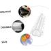 Mipcase 6 Pcs Vegetable Shaping Mold Star Mold Cucumber Molds Garden Fruits Forming Mould Miniature Planter - Buy Online on GoSupps.com