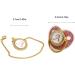 Personalized Bling Baby Pacifier - Silicone Rhinestone Pacifier with Clip for Newborns (Letter A) | Focket - Buy Online on GoSupps.com