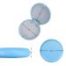 YOUYA Dental Aligner and Retainer Case 2PCS - Solid Orthodontic Mouthguard Holder - Blue - Buy Online on GoSupps.com