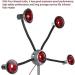 Professional 5 Head Infrared Heat Lamp - Flexible Arm Hair Color Processor & Dryer for Salon & Barber Styling - Buy Online on GoSupps.com