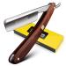 XUANFENG Straight Razor with Wooden Handle Traditional Straight Sharp Beard Shaver