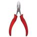 Cuticle Plier Practical To Use Easy To Operate Long Service Life Dead Skin Removal Nipper for Onychomycosis for Salon(S1 red)
