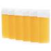 Kozmar Roll on Wax Cartridge - Hair Removal | Wax Cartridge | Wax Roll on | Depilatory Wax | Pack of 6 Refill x 100ml | Wax Cartridge Roller for Legs and Arms | For sensitive skin | Natural