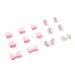 24PCS Green Square French False Acrylic Glossy Press on Nails for Women and Girls - Buy Online on GoSupps.com
