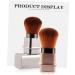 FRCOLOR Retractable Blush Brush - Travel-Friendly Powder Brush for Loose Powder & Highlight Makeup | Silver 2.7cm - Buy Online on GoSupps.com