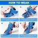 Plantar Fasciitis Night Splint - Upgraded Brace for Relief & Support - Ideal for Women | Blue - Buy Online on GoSupps.com