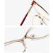 Riccie Women's Intelligent Varifocals Reading Glasses - Multi-Focus Anti-Blue Metal Frame HD Aspherical - From +1.0 to +3.0 - Buy Online on GoSupps.com