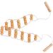 Wooden Roller for Back Massage | Lymphatic Drainage & Wood Therapy Device for Neck & Legs - Buy Online on GoSupps.com