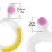 Haakaa Baby Teething Toys - Silicone Palm Teether Combo for Babies | Soothes Teething Pain & Gums | BPA-Free | 3M+ | 2pcs - Buy Online on GoSupps.com