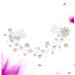 FRCOLOR Set of 2 Bridal Headpieces Hair Accessories Hair Clips Hair Pins Combs Hairdressing Comb Bridal Wedding Hair Comb Hair Combs Side Hair Comb Tiara Bridal Comb Headpiece Hairpin - Buy Online on GoSupps.com