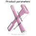 5 in 1 Nail Magnet Tool with Silicone Case - Dual Function Magnetic Pen for 3D Cat Eye Gel Nail Polish - Perfect for Nail Studios - Pink - Buy Online on GoSupps.com