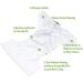 Mumsbest Baby Boy Cloth Diapers 6 Pack - Reusable Washable Nappies with Inserts - Random Color Lucky Bag (Boy) Blue - Buy Online on GoSupps.com