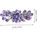 minkissy the hairpin rhinestone clip hair holder metal hair clips for women hair barrettes for women crystal hair barrettes purple hair barrettes alloy the flowers ponytail Flowers - Buy Online on GoSupps.com