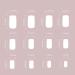 FEIlei 24Pcs Long Press on Nails Coffin French Fake Nails Tip Gradient Acrylic Nails Glossy False Nails for Women Girls - Buy Online on GoSupps.com