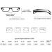 Buy Kchycv Portable Bifocal Presbyopia Glasses for Reading - Personalized 350 Degree Options - International Shipping Available - Buy Online on GoSupps.com
