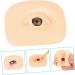 Baluue 5pcs Makeup Practice Skin Eye Shadow Practice Skin Fake Skin for Training Makeup Tools - Buy Online on GoSupps.com