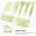 Milists 7-Piece Face Scraping Board Set - Anti-Fold Body Massage & Facial Stone Device for Men & Women - Light Green - Buy Online on GoSupps.com