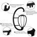 Portable Folding Plastic Wig Stand Holder - 2pcs Movable Wig Dryer for Travel | Shop Internationally - Buy Online on GoSupps.com