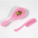 Baby Hair Brush and Comb Set - Soft Bristles for Newborns & Toddlers - 2Pcs Random Color - Durable & Gentle - Buy Online on GoSupps.com