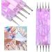 Dual-Ended Dotting Painting Pen for Nail Art DIY - Marbleizing Tool Set for Manicure - Buy Online on GoSupps.com