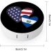 Interlocking Hearts El Salvador Flag Contact Lens Case - Portable & Travel-Friendly with Mirror - Buy Online on GoSupps.com