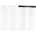 FOMIYES 6 Sheets Pairs Hair Supplies Stickers Waterproof Black Makeup Eyebrowsb Tool Make up The Lazy 4d - Buy Online on GoSupps.com