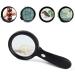 Magnifying Glass Old Man Reading HD Mobile Phone Repair Simple LED Extension Mirror Handheld 10X Good Times - Buy Online on GoSupps.com