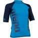 Arena Boy's Unisex Jr Rash Vest S/S - Turquoise-Navy Graphic Rash Guard Shirt for Swim & Surf - Buy Online on GoSupps.com