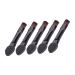 BIUDECO 50pcs Eyebrow Brush Ladies Suits Black Suits Blending Brush Eye Shadow Brush Eye Brush Mix Miss