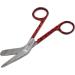 Lister Bandage Scissors 5.5" Made of Premium Quality Stainless Steel Ideal for Nurses Medical Students Paramedics Doctors Home Use First Aid(A2ZSCILAB Brand) (Red Paws Half)